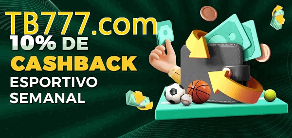 10% de bônus de cashback na TB777.com